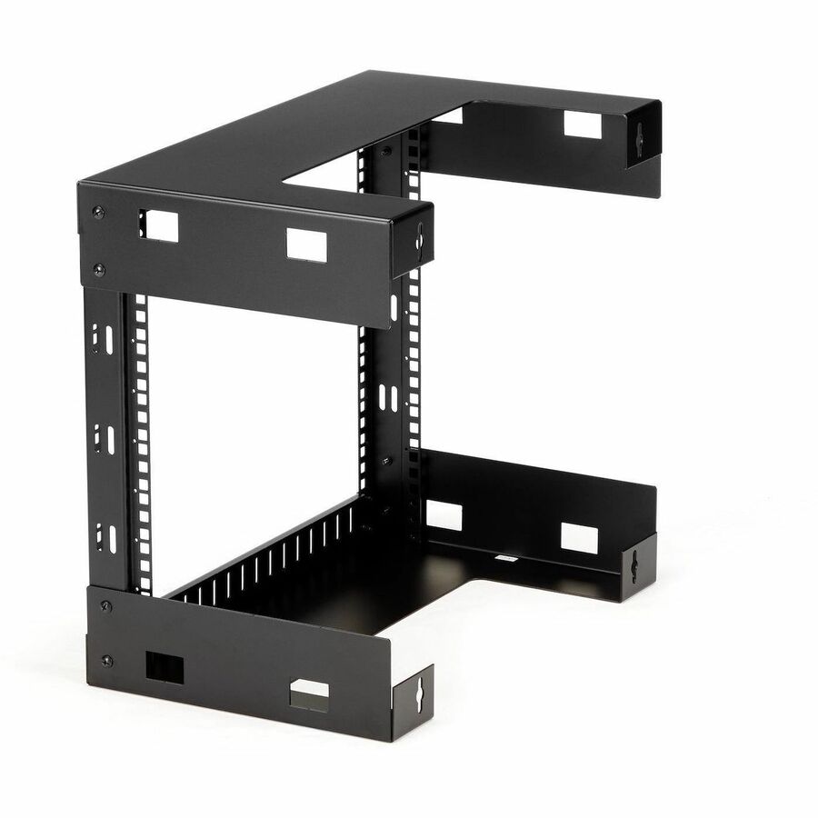 Alternate-Image5 Image for StarTech.com 2-Post 8U Heavy-Duty Wall-Mount Network Rack, 19" Open Frame Server Rack for Computer Equipment, Wall Mount Data Rack~