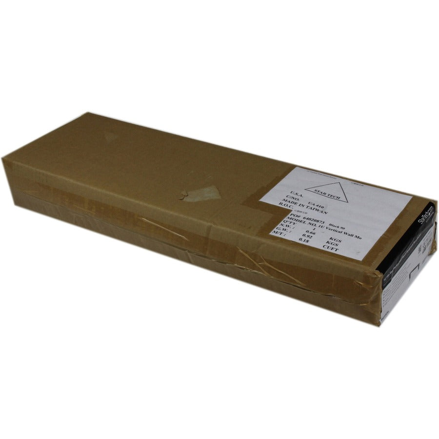 Alternate-Image8 Image for StarTech.com 1U 19in Steel Vertical Wall Mount Equipment Rack Bracket