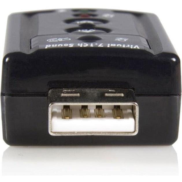Front Image for StarTech.com USB audio adapter - virtual 7.1 - external sound card - stereo audio