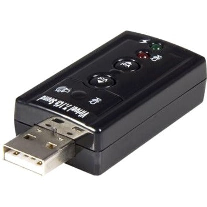 Left Image for StarTech.com USB audio adapter - virtual 7.1 - external sound card - stereo audio