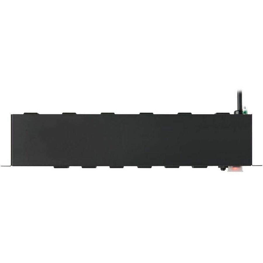 Alternate-Image7 Image for Eaton Tripp Lite Series 1U Rack-Mount Power Strip, 120V, 15A, 5-15P, 12 Right-Angle 5-15R Outlets (6 Front-Facing, 6 Rear-Facing), 15 ft. (4.57 m) Cord