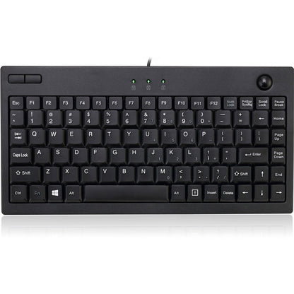 Front Image for Adesso AKB-310UB Mini Trackball Keyboard