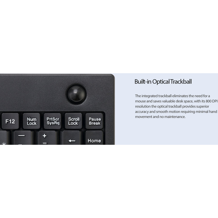 Alternate-Image2 Image for Adesso AKB-310UB Mini Trackball Keyboard