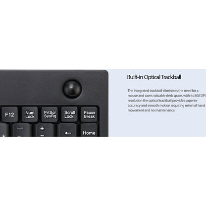 Alternate-Image2 Image for Adesso AKB-310UB Mini Trackball Keyboard