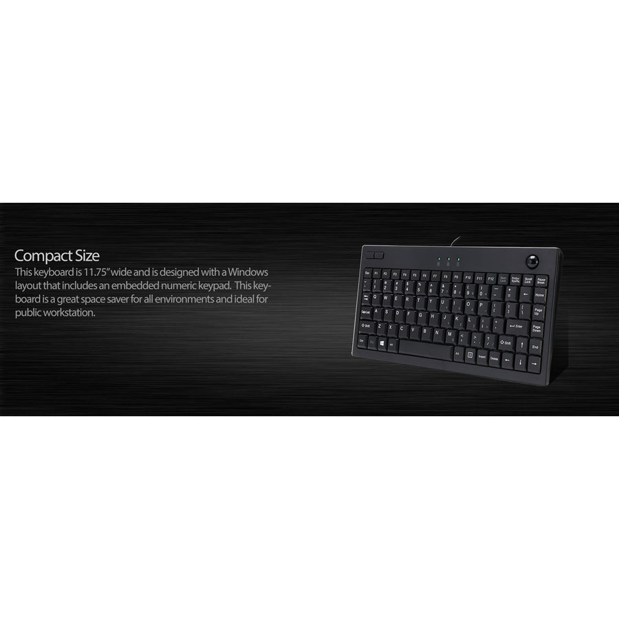 Alternate-Image1 Image for Adesso AKB-310UB Mini Trackball Keyboard