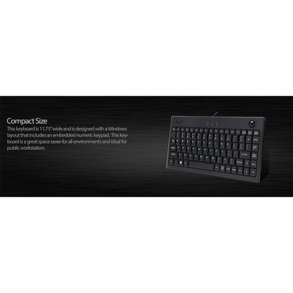 Alternate-Image1 Image for Adesso AKB-310UB Mini Trackball Keyboard