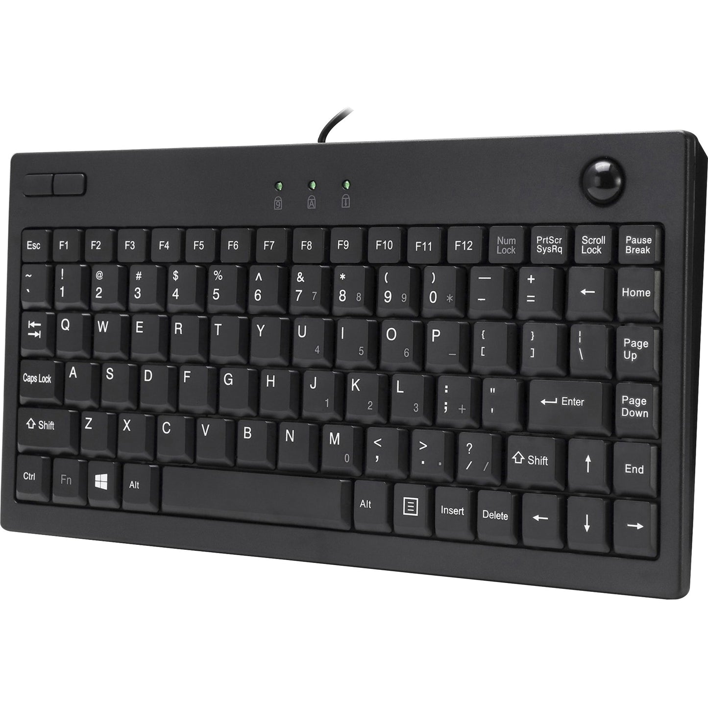 Main Image for Adesso AKB-310UB Mini Trackball Keyboard
