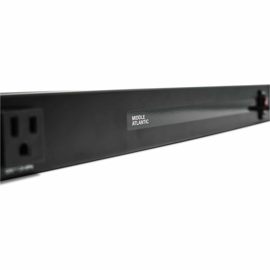 Alternate-Image2 Image for Middle Atlantic PD Rack Mounted Power Distribution Unit - 15 Amp, 9 Outlet PDU - Basic Surge Protection