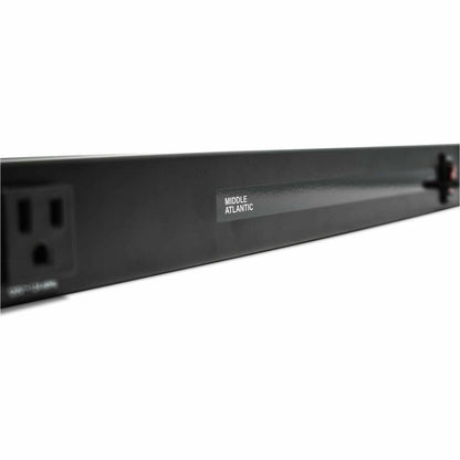Alternate-Image2 Image for Middle Atlantic PD Rack Mounted Power Distribution Unit - 15 Amp, 9 Outlet PDU - Basic Surge Protection