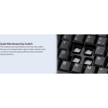 Alternate-Image4 Image for Adesso AKB-110B Mini Keyboard
