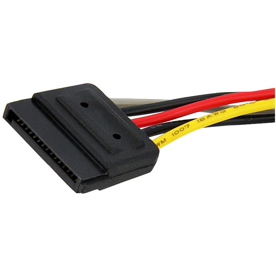 Alternate-Image2 Image for StarTech 6in SATA Power Y Splitter Cable Adapter