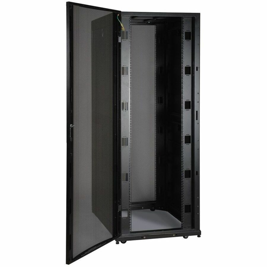 Alternate-Image1 Image for Tripp Lite by Eaton 42U SmartRack Wide Standard-Depth Rack Enclosure Cabinet with Doors and Side Panels