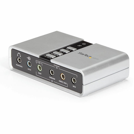 Main Image for StarTech.com 7.1 USB Audio Adapter External Sound Card