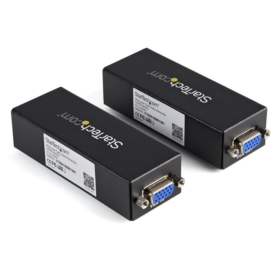 Alternate-Image1 Image for StarTech.com VGA to Cat 5 Monitor Extender Kit (250ft/80m) - VGA Cat5 Extender