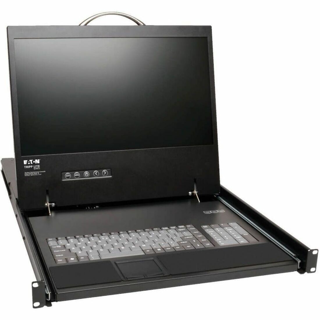 Main Image for Eaton Tripp Lite Series NetCommander 16-Port Cat5 KVM over IP Switch - 19 in. LCD, 1 Remote + 1 Local User, 1U Rack-Mount, TAA