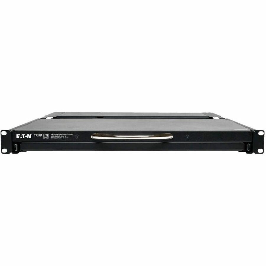 Alternate-Image2 Image for Eaton Tripp Lite Series NetCommander 16-Port Cat5 KVM over IP Switch - 19 in. LCD, 1 Remote + 1 Local User, 1U Rack-Mount, TAA