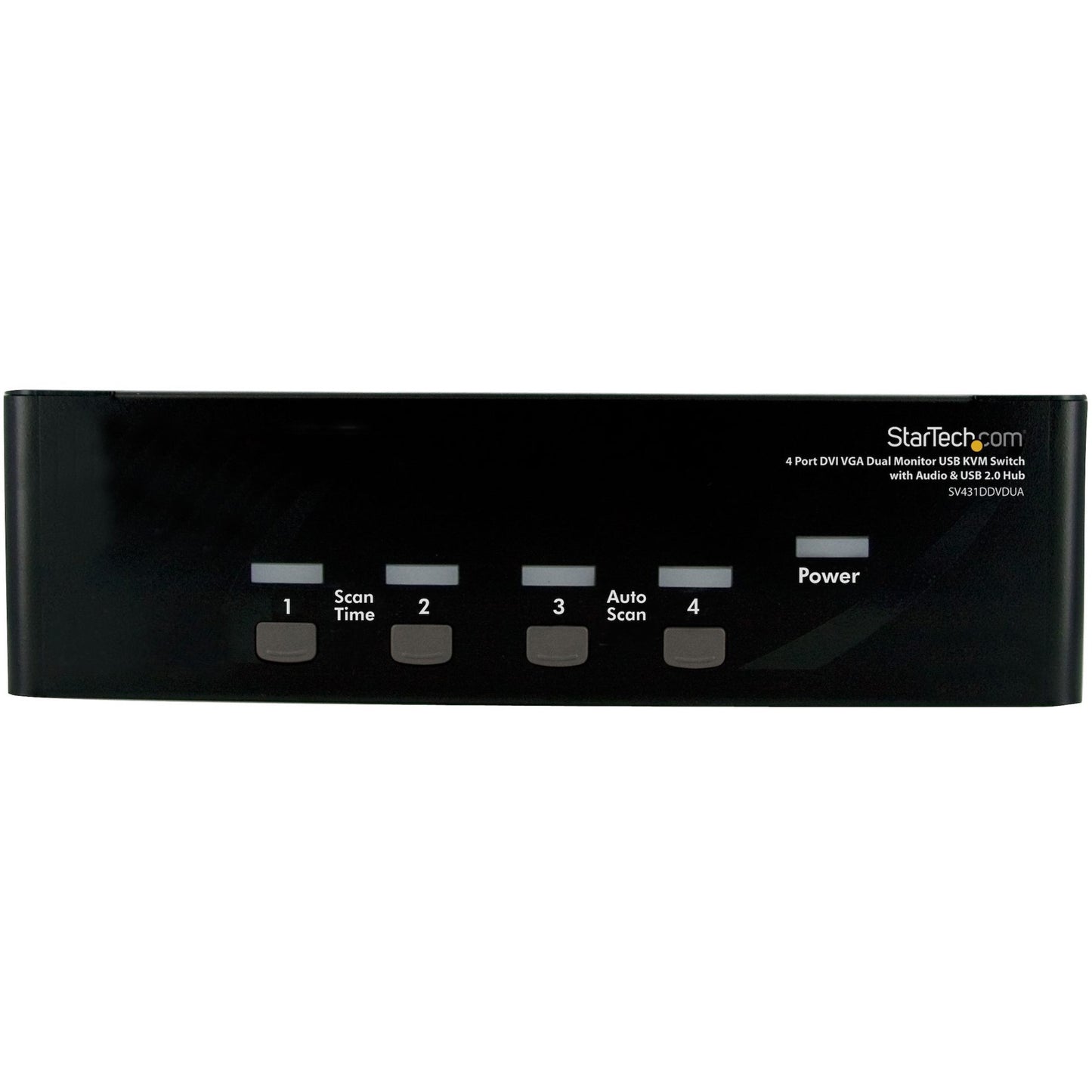 Main Image for StarTech 4 Port DVI VGA Dual Monitor KVM Switch with Audio & USB Hub, TAA