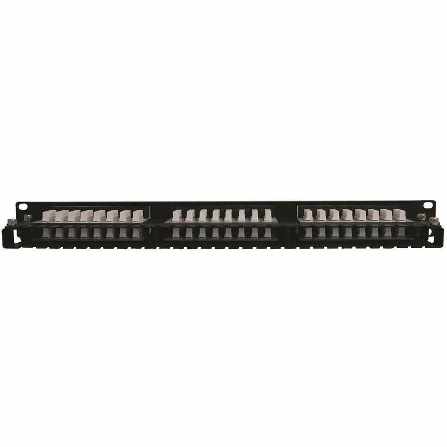 Alternate-Image1 Image for Tripp Lite by Eaton 48-Port 1U Rack-Mount Cat6/Cat5 High Density 110 Patch Panel 568B RJ45 Ethernet TAA