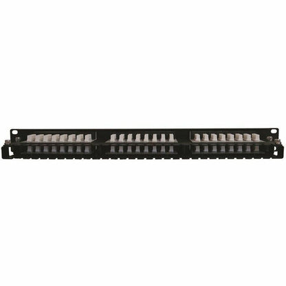 Alternate-Image1 Image for Tripp Lite by Eaton 48-Port 1U Rack-Mount Cat6/Cat5 High Density 110 Patch Panel 568B RJ45 Ethernet TAA