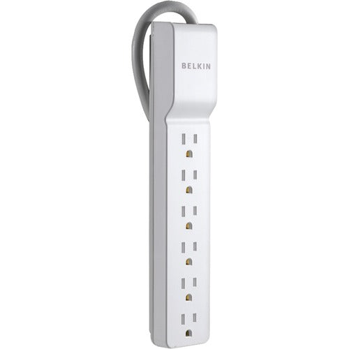 Main Image for Belkin 6 Outlet Power Strip Surge Protector with 6ft Power Cord - 720 Joules - White