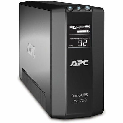 Right Image for APC Back-UPS Pro, 700VA/420W, Tower, 120V, 6x NEMA 5-15R outlets, AVR, LCD, User Replaceable Battery
