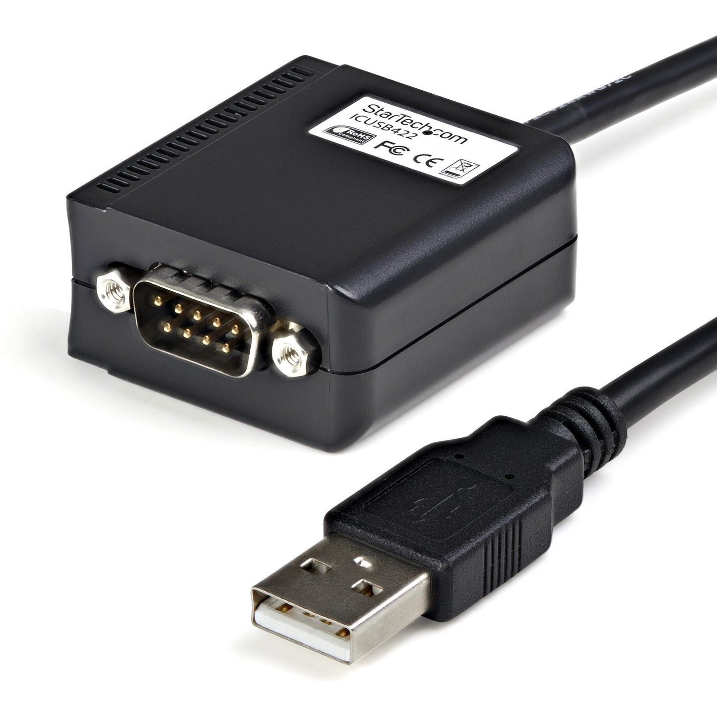 Main Image for StarTech.com 6ft (1.8m) 1-Port Professional RS422/485 USB Serial Cable Adapter with COM Retention, USB to RS422 Adapter - TAA