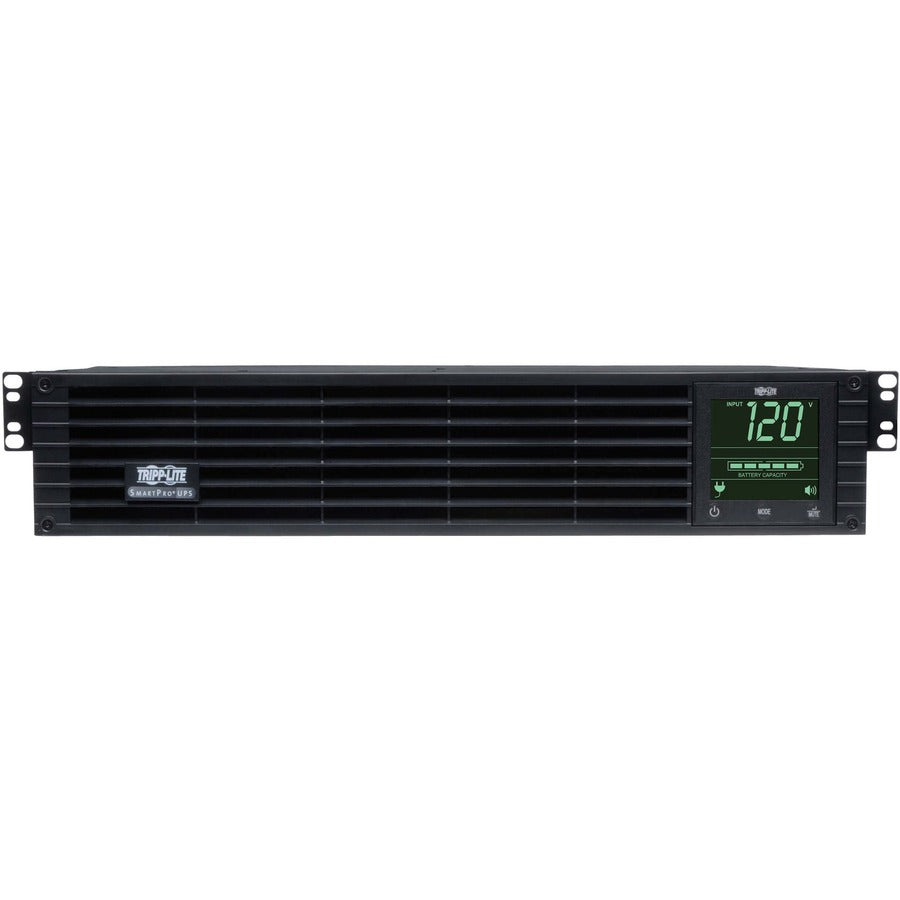 Front Image for Eaton Tripp Lite Series TAA SmartPro 120V 1.5kVA 1.35kW Line-Interactive Sine Wave UPS, 2U, Extended Run, Network Card Options, LCD, USB, DB9