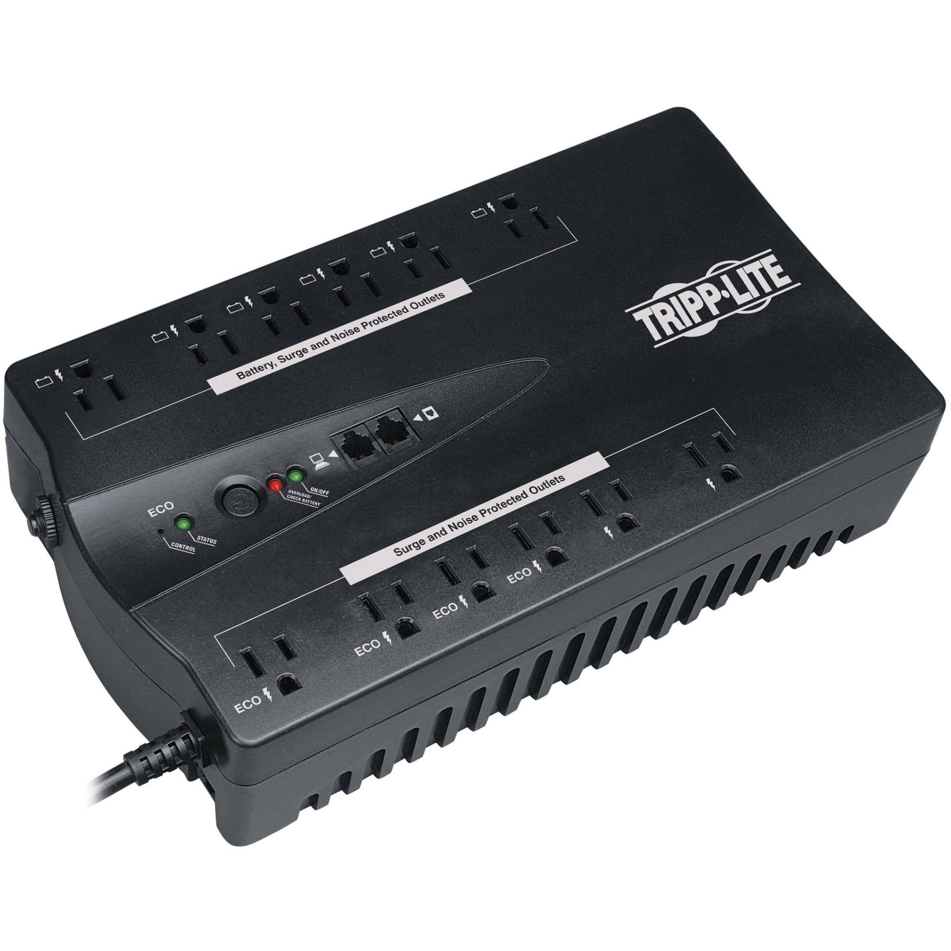 Main Image for Eaton Tripp Lite Series TAA-Compliant ECO Series 120V 750VA 450W Energy-Saving Standby UPS with USB port and 12 Outlets