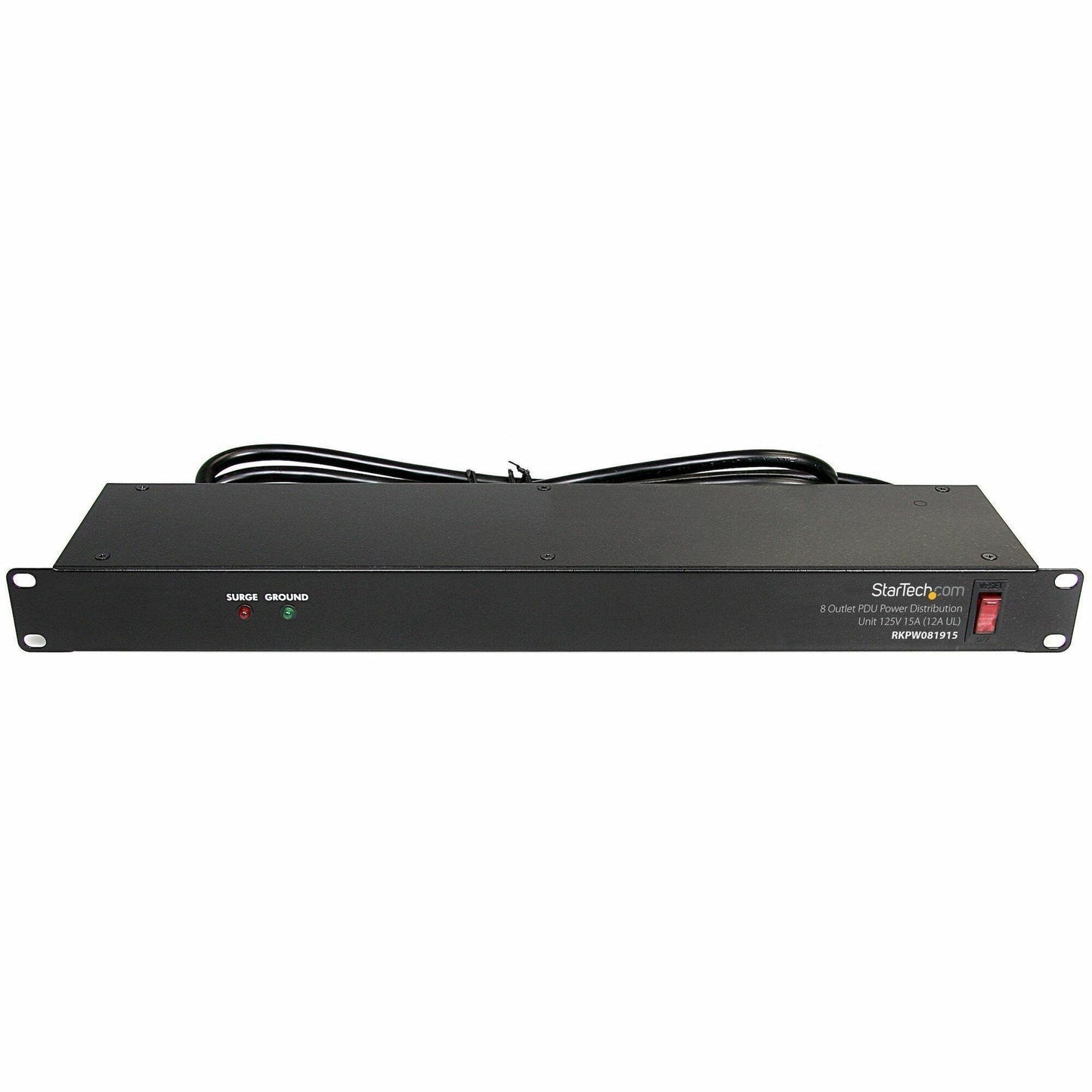 Main Image for StarTech.com Rackmount PDU with 8 Outlets with Surge Protection - 19in Power Distribution Unit - 1U