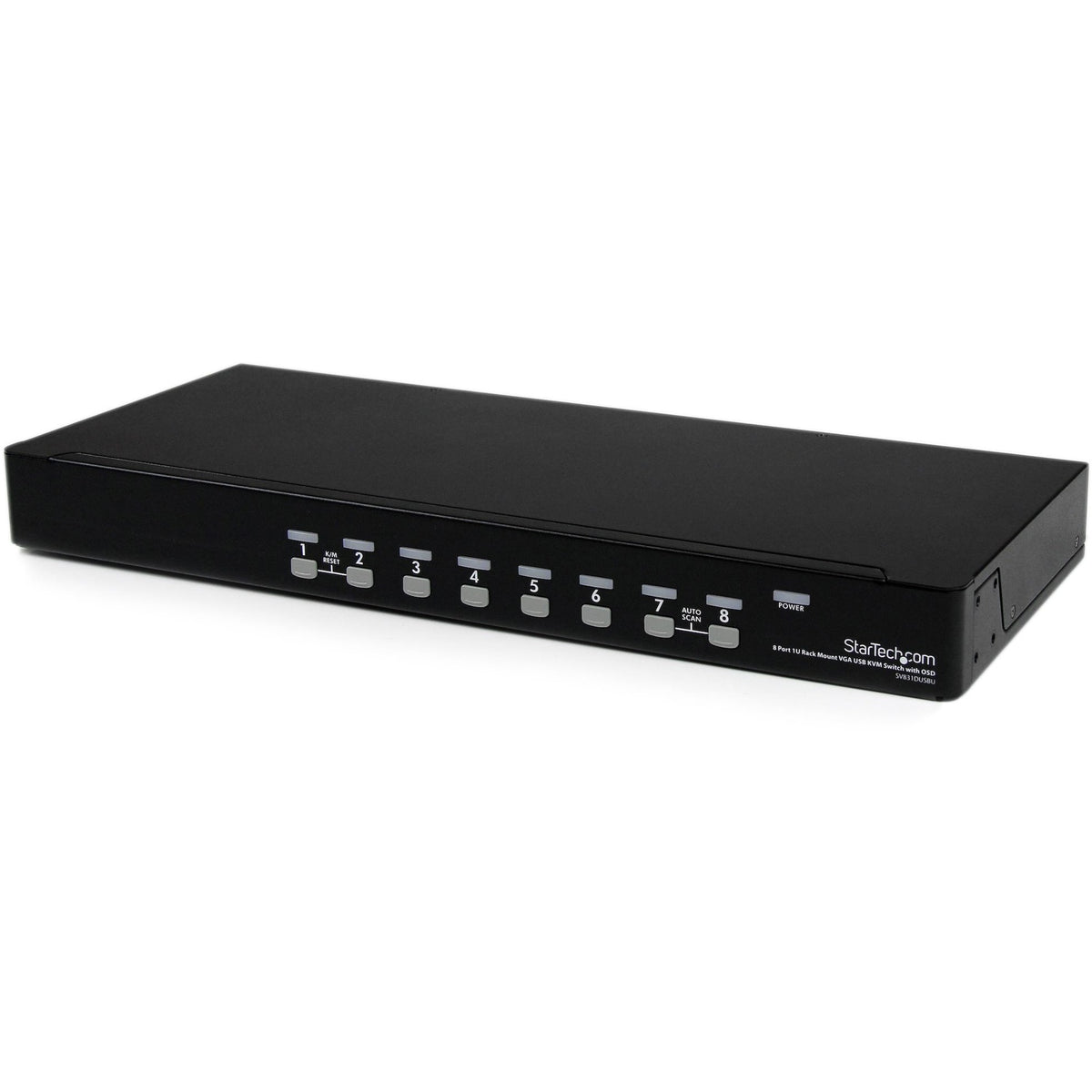 Main Image for StarTech 8 Port 1U Rackmount USB KVM Switch with OSD, TAA