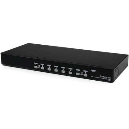 Main Image for StarTech 8 Port 1U Rackmount USB KVM Switch with OSD, TAA