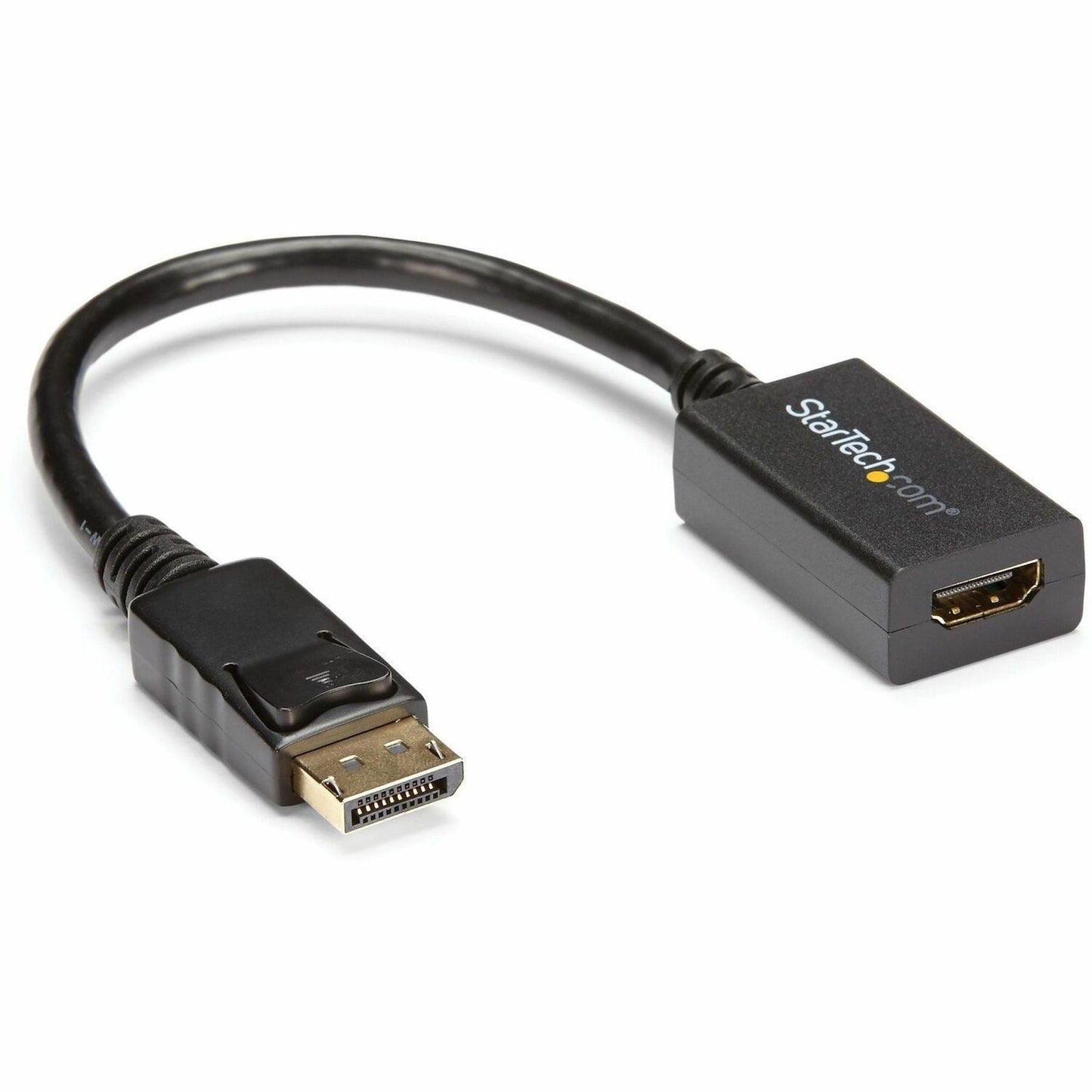 Main Image for StarTech.com DisplayPort to HDMI Adapter, 1080p DP to HDMI Video Converter, DP to HDMI Monitor/TV Dongle, Passive, Latching DP Connector