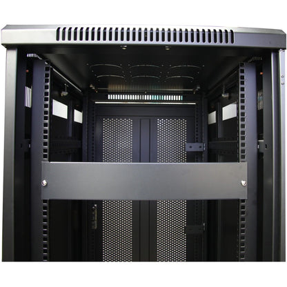 Alternate-Image2 Image for StarTech Blanking Panel - 2U - 19in - Steel - Black - Blank Rack Panel - Filler Panel - Rack Mount Panel - Rack Blanks