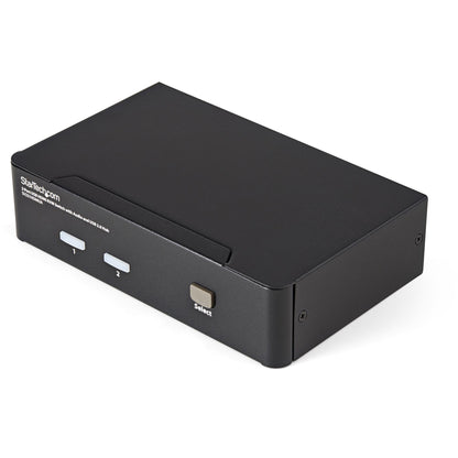 Main Image for StarTech 2 Port USB HDMI KVM Switch w/ Audio & USB 2.0 Hub, TAA