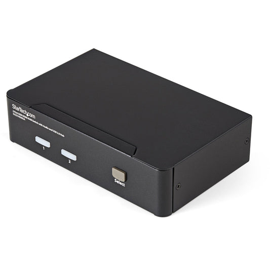 Main Image for StarTech 2 Port USB HDMI KVM Switch w/ Audio & USB 2.0 Hub, TAA