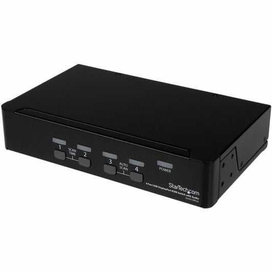 Main Image for StarTech.com 4 Port USB DisplayPort KVM Switch with Audio