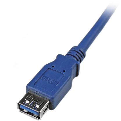 Alternate-Image2 Image for StarTech 6 ft SuperSpeed USB 3.0 (5Gbps) Extension Cable A to A M/F