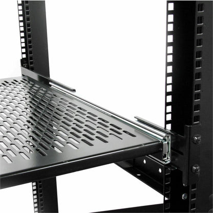 Alternate-Image5 Image for StarTech.com 2U 20 to 30in Adjustable Mounting Depth Vented Sliding Rack Mount Shelf - 50lbs / 22.7kg - 24in Deep