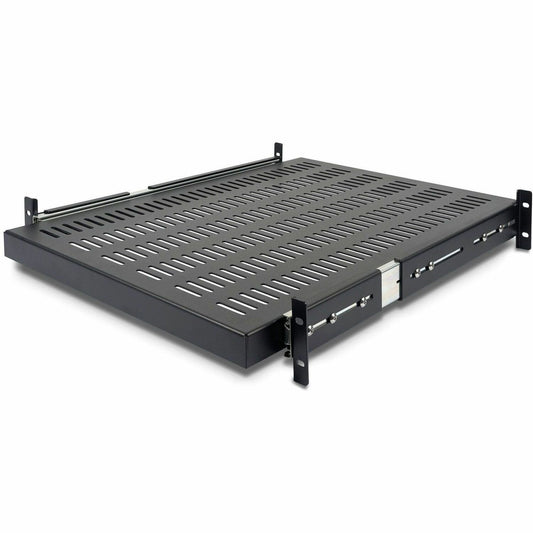 Main Image for StarTech.com 2U 20 to 30in Adjustable Mounting Depth Vented Sliding Rack Mount Shelf - 50lbs / 22.7kg - 24in Deep