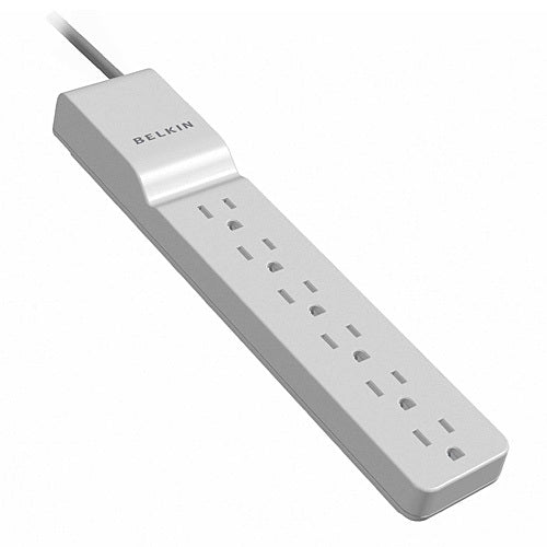 Main Image for Belkin 6-Outlet Home and Office Surge Protector - 4 foot cord - Black - 720 Joule