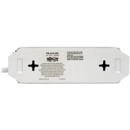 Alternate-Image4 Image for Eaton Tripp Lite Series Safe-IT Medical-Grade Power Strip, UL 1363, 4 Hospital-Grade Outlets, Antimicrobial, 15 ft. (4.57 m) Cord