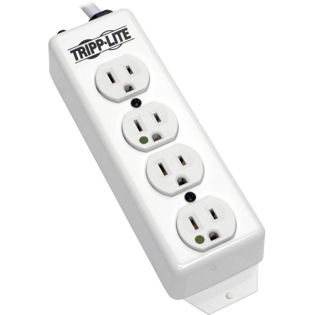 Main Image for Eaton Tripp Lite Series Safe-IT Medical-Grade Power Strip, UL 1363, 4 Hospital-Grade Outlets, Antimicrobial, 15 ft. (4.57 m) Cord