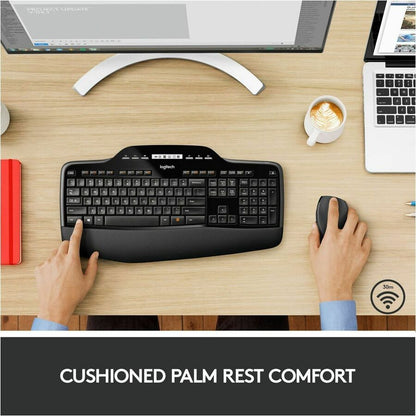 Alternate-Image1 Image for Logitech MK710 Wireless Keyboard and Mouse Combo for Windows, 2.4GHz Advanced Wireless, Wireless Mouse