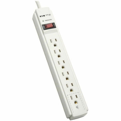 Main Image for Eaton Tripp Lite Series Protect It! 6-Outlet Surge Protector, 6 ft. Cord, 900 Joules, Diagnostic LED, Light Gray Housing