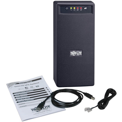 Alternate-Image3 Image for Eaton Tripp Lite Series OmniVS 120V 1000VA 500W Line-Interactive UPS, Tower, USB port