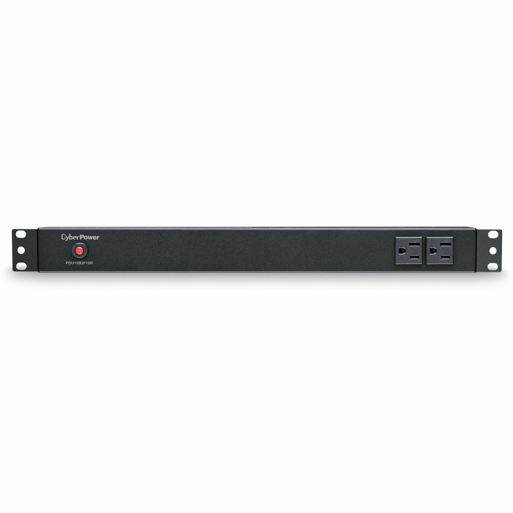 Main Image for CyberPower PDU15B2F10R 100 - 125 VAC 15A Basic PDU