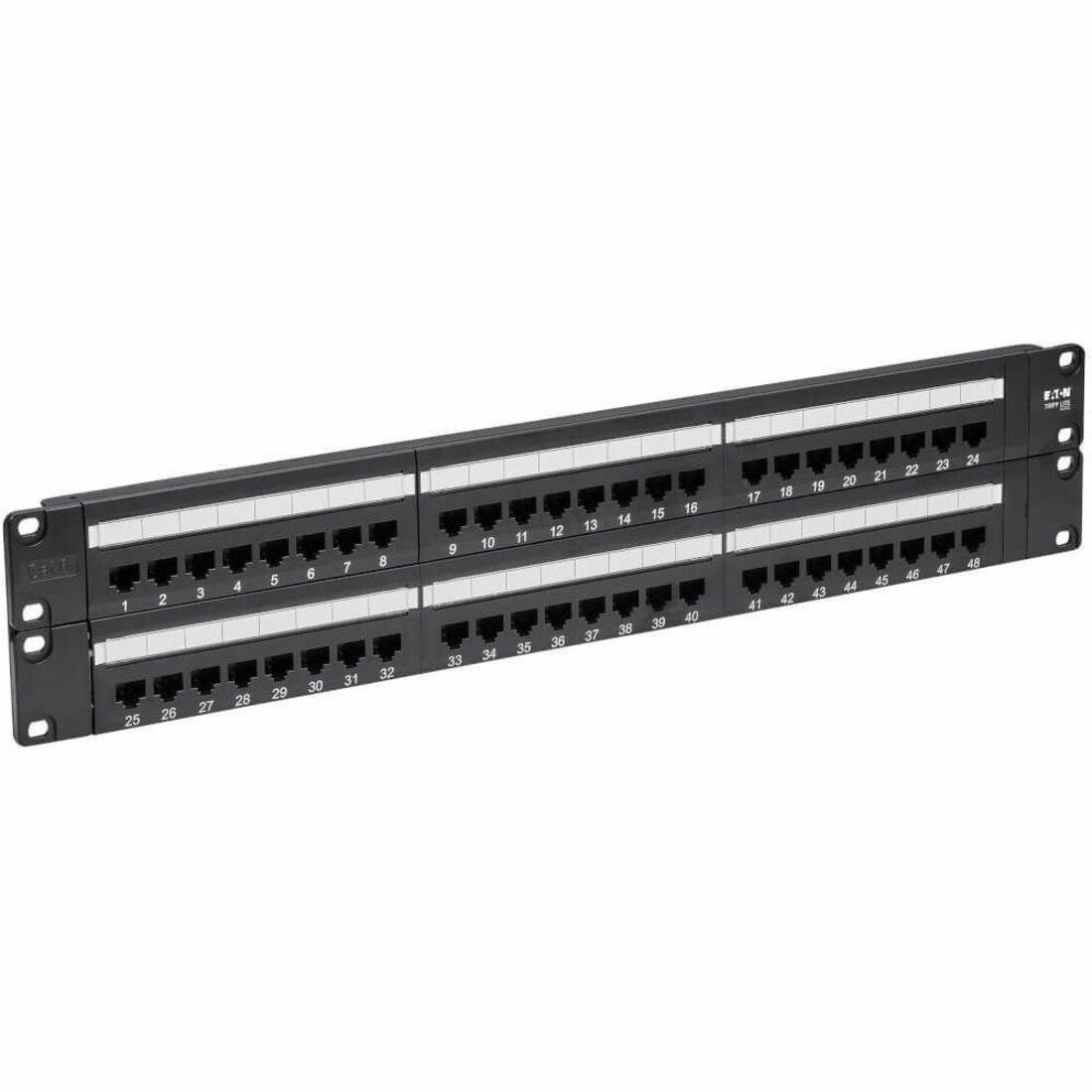 Main Image for Eaton Tripp Lite Series 48-Port Cat6 Patch Panel - UTP, 110 Punch Down, RJ45, 2U, TAA