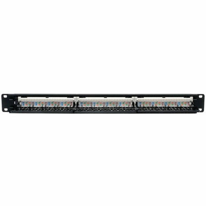 Alternate-Image3 Image for Eaton Tripp Lite Series 24-Port 1U Rack-Mount Cat6/Cat5 110 Patch Panel, 568B, RJ45 Ethernet, TAA
