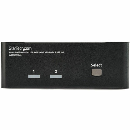 Alternate-Image2 Image for StarTech.com 2 Port Dual DisplayPort USB KVM Switch with Audio