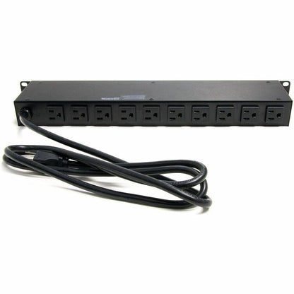 Alternate-Image1 Image for StarTech.com Rackmount PDU with 16 Outlets and Surge Protection - 19in Power Distribution Unit - 1U